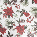 Toalha Resinada Antimancha Natal Flores - Ribes y Casals