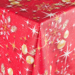 Toalha Resinada Natal Vermelha - Ribes y Casals