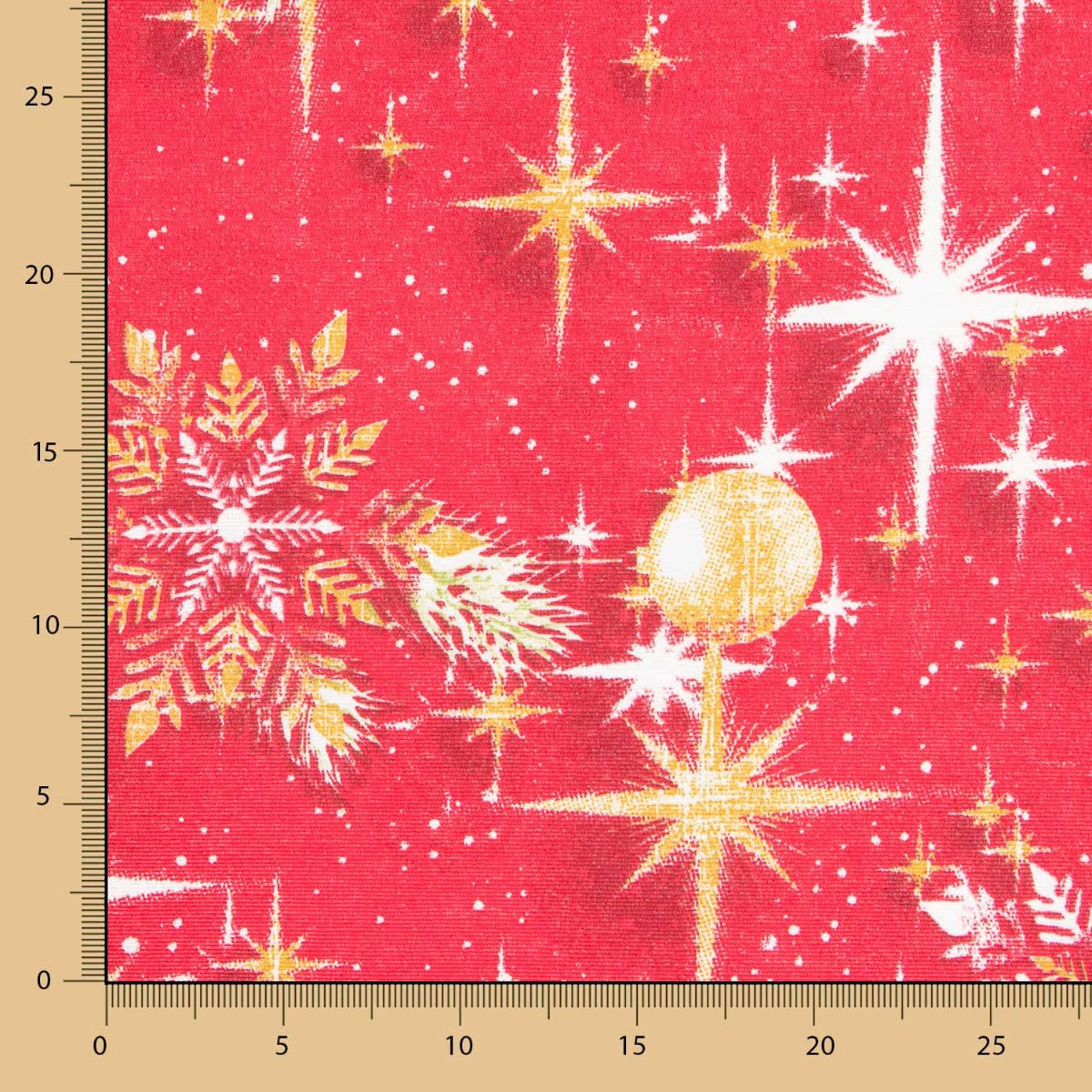 Toalha Resinada Natal Vermelha - Ribes y Casals