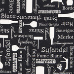 Toalha de Mesa de Vinho Preto - Ribes y Casals