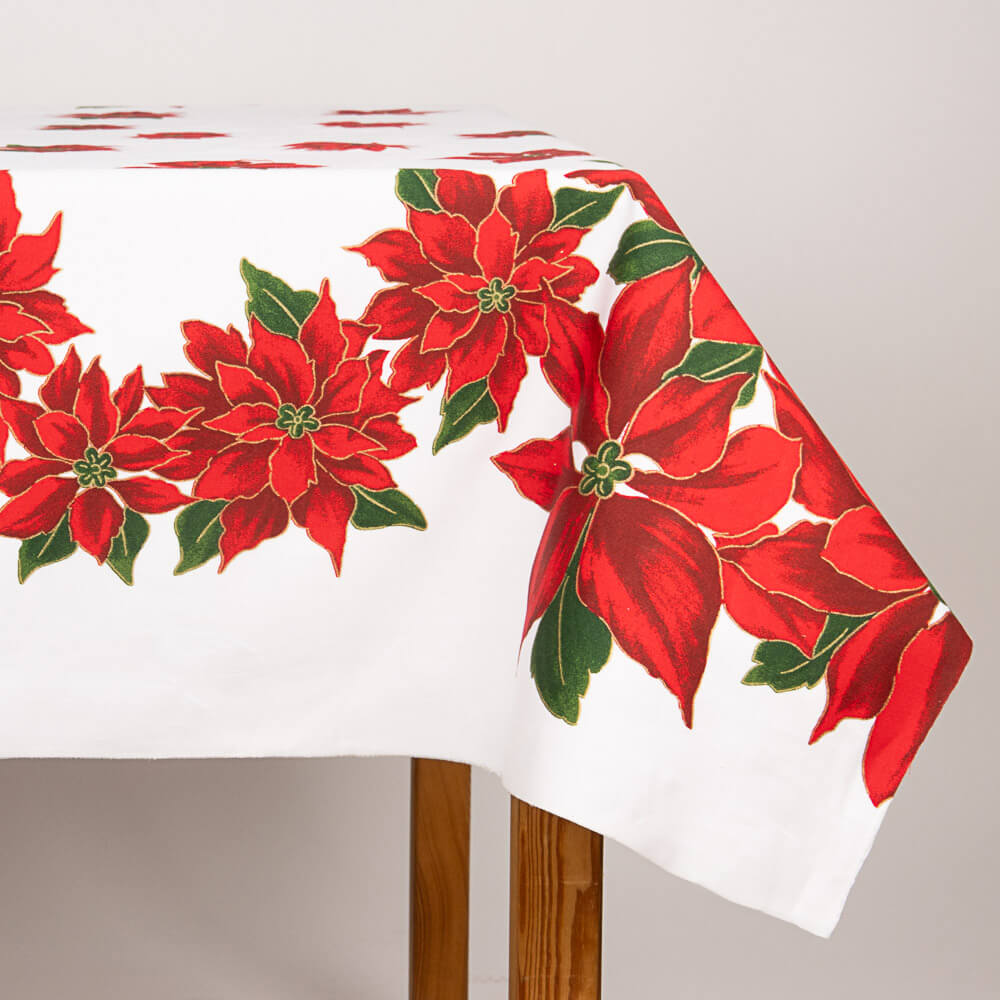Toalha de Mesa Natal Flor de Páscoa - Ribes y Casals