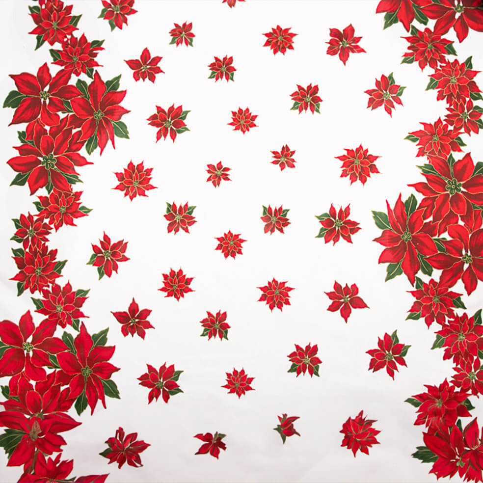 Toalha de Mesa Natal Flor de Páscoa - Ribes y Casals