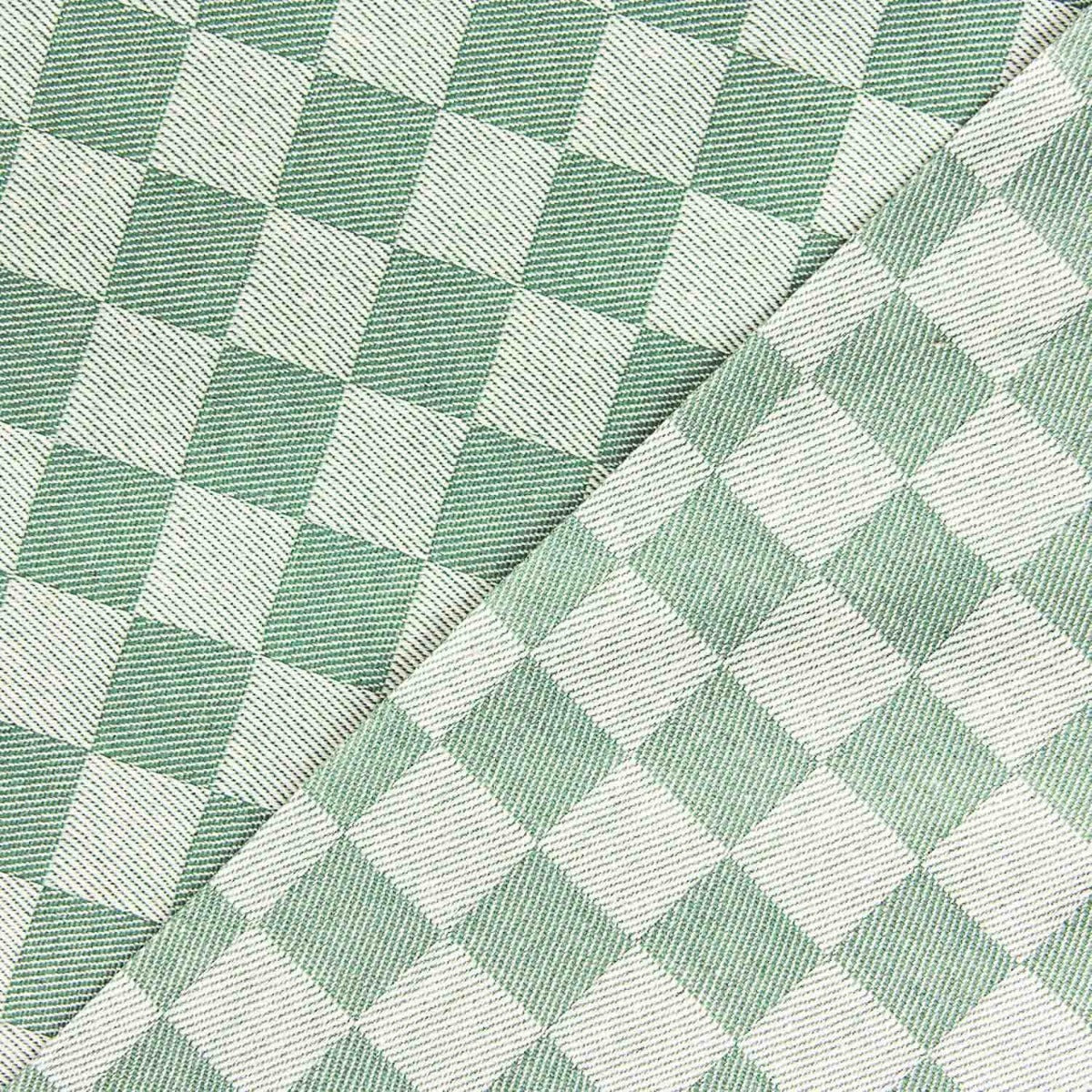 Mantel Resinado Antimanchas Chess Verde - Ribes y Casals