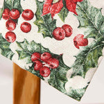 Toalha de Mesa Confeccionada de Natal Grinalda 270cm x 150cm - Ribes y Casals