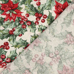 Toalha de Mesa Confeccionada de Natal Grinalda 270cm x 150cm - Ribes y Casals