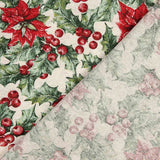 Toalha de Mesa Confeccionada de Natal Grinalda 270cm x 150cm - Ribes y Casals