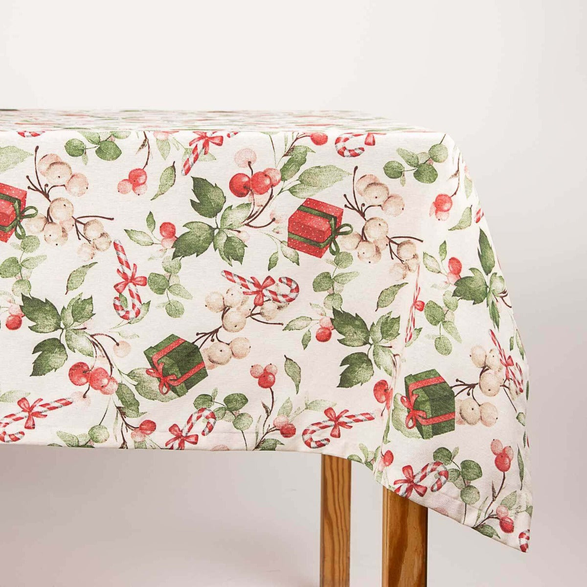 Toalha de Mesa Confeccionada de Natal Estrelas 270cm x 150xm - Ribes y Casals
