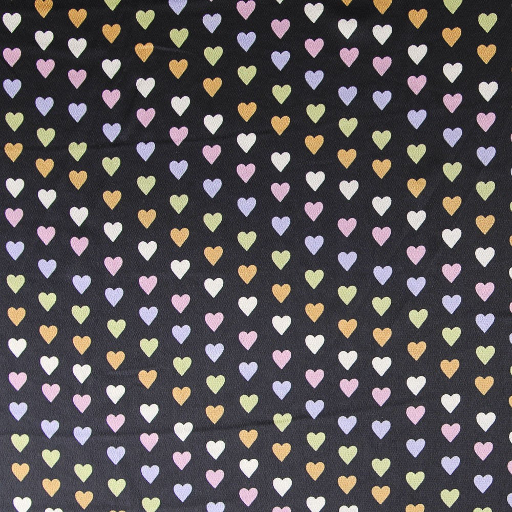 Crepe Marroquino Corações - Ribes y Casals