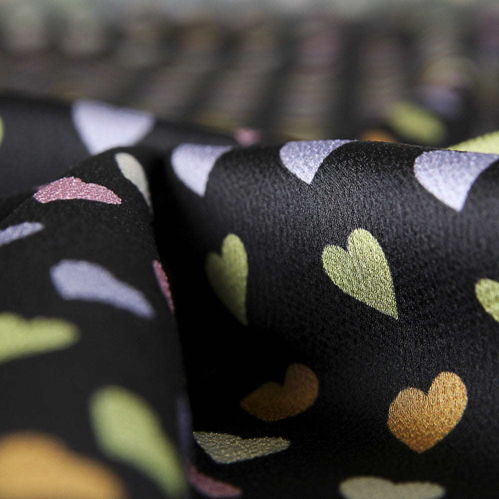 Crepe Marroquino Corações - Ribes y Casals