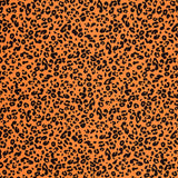 Terciopelo Lycra Leopardo Naranja - Ribes y Casals