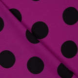 Retal Crepe Lunares 33mm Orquídea 170x140 cm - Ribes y Casals