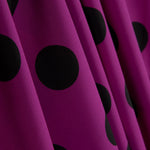 Crepe Bolinhas 33mm Orquídea - Ribes y Casals