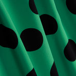 Crepe Bolinhas 33mm Verde Jade - Ribes y Casals