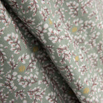 Micro Veludo Estampado Flores Água - Ribes y Casals