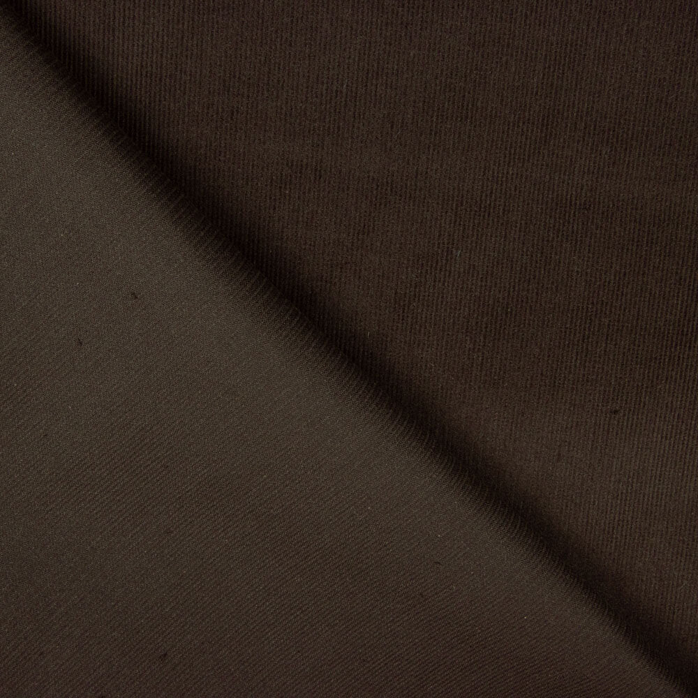 Micro Veludo De Algodão Marrom Escuro - Ribes y Casals