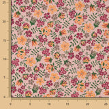 Micro Veludo Flores Rosa Maquilhagem - Ribes y Casals