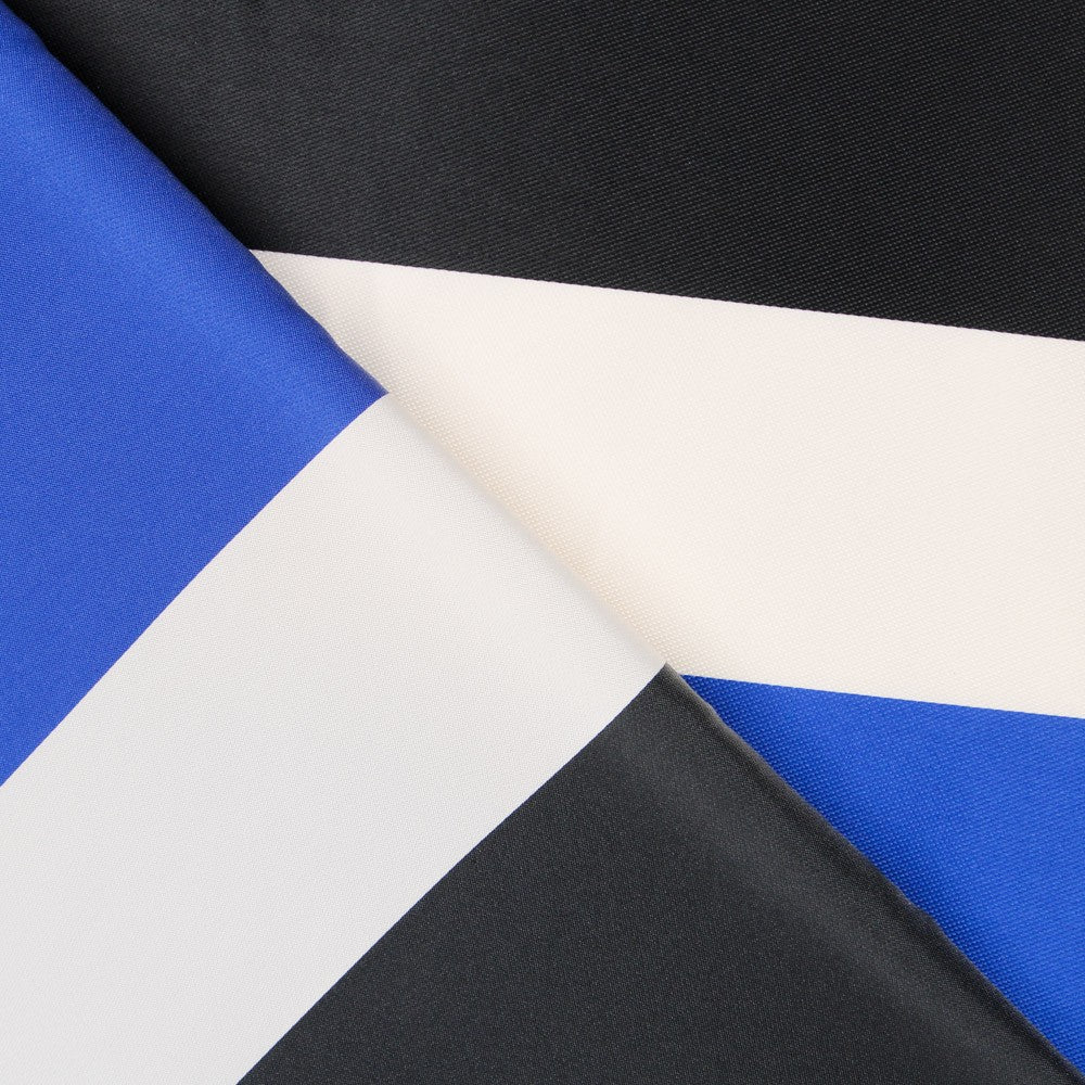 Mikado Jacquard Riscas Azulão - Ribes y Casals