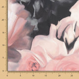 Mikado Estampado Sanefa Rosas - Ribes y Casals