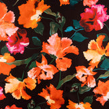 Mikado Poliéster Estampada Preto - Ribes y Casals