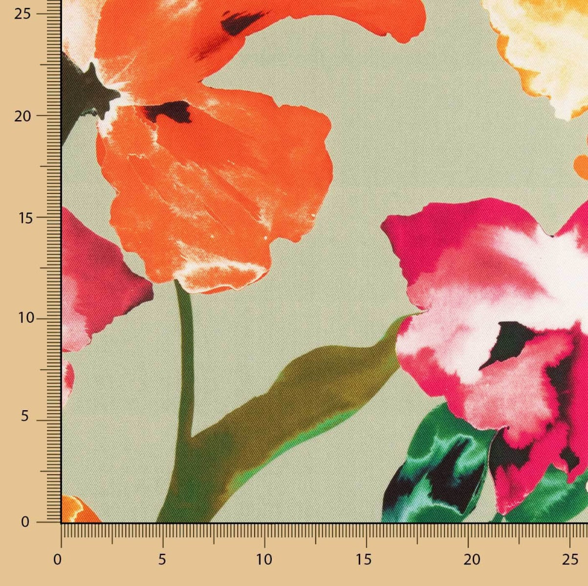 Mikado Poliéster Estampada Pedra - Ribes y Casals