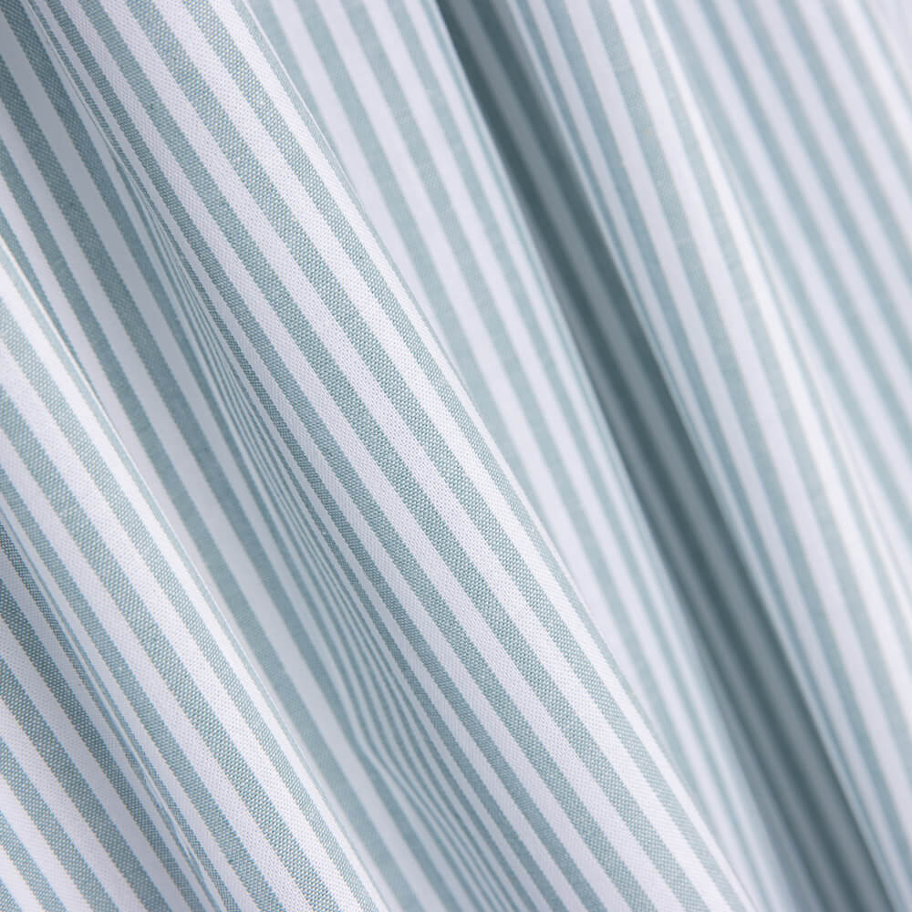 Algodão Vichy Mini Listra Verde Pálido - Ribes y Casals