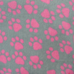 Minky Pegadas Rosas - Ribes y Casals