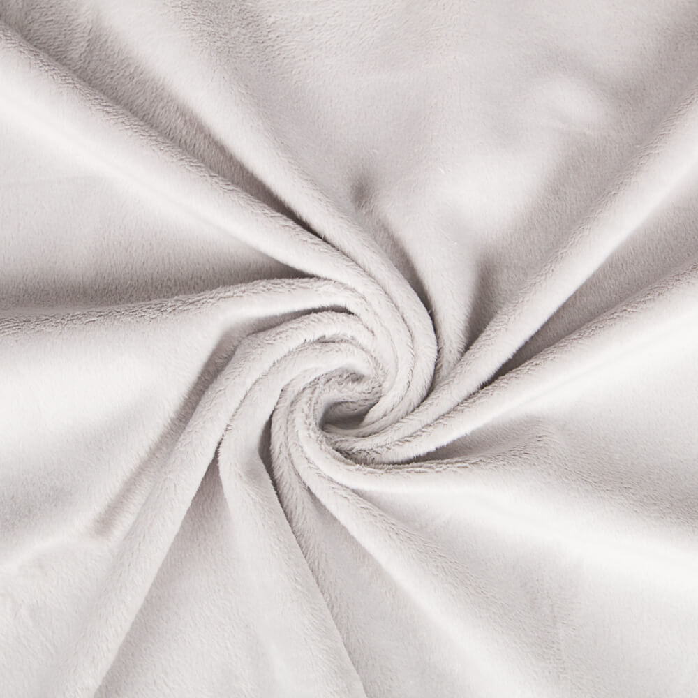 Minky Suave Gris Claro Oeko-Tex® - Ribes y Casals