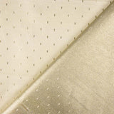 Brocado Plumeti Ouro Branco - Ribes y Casals