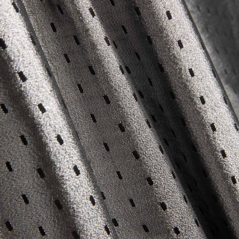 Brocado Plumeti Prata Escuro - Ribes y Casals