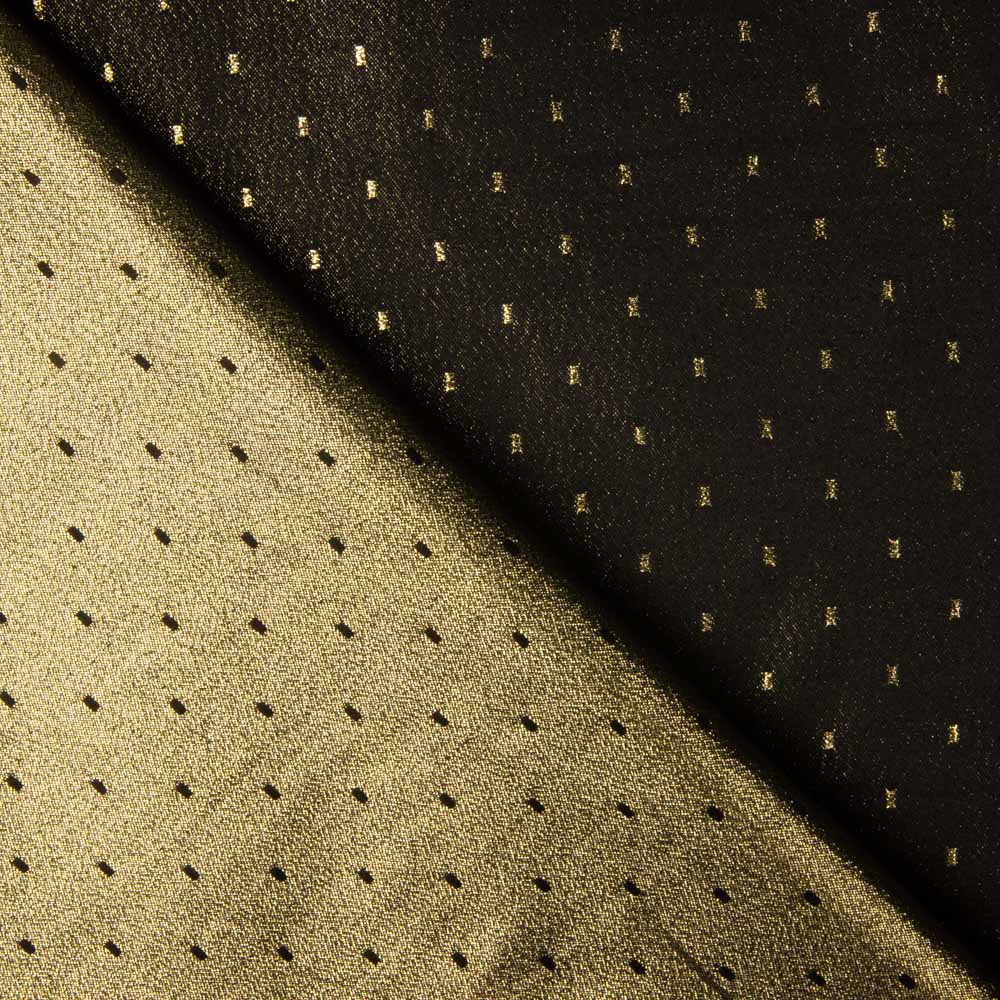 Brocado Plumeti Ouro Preto - Ribes y Casals