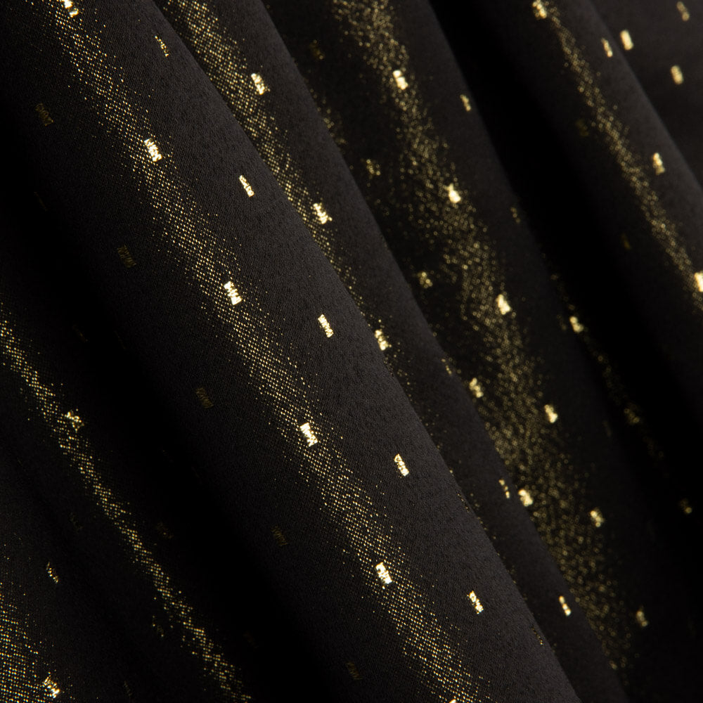 Brocado Plumeti Ouro Preto - Ribes y Casals