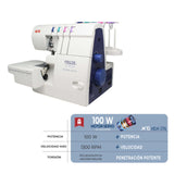 Máquina de overlock Alfa Precise Essence - Ribes y Casals