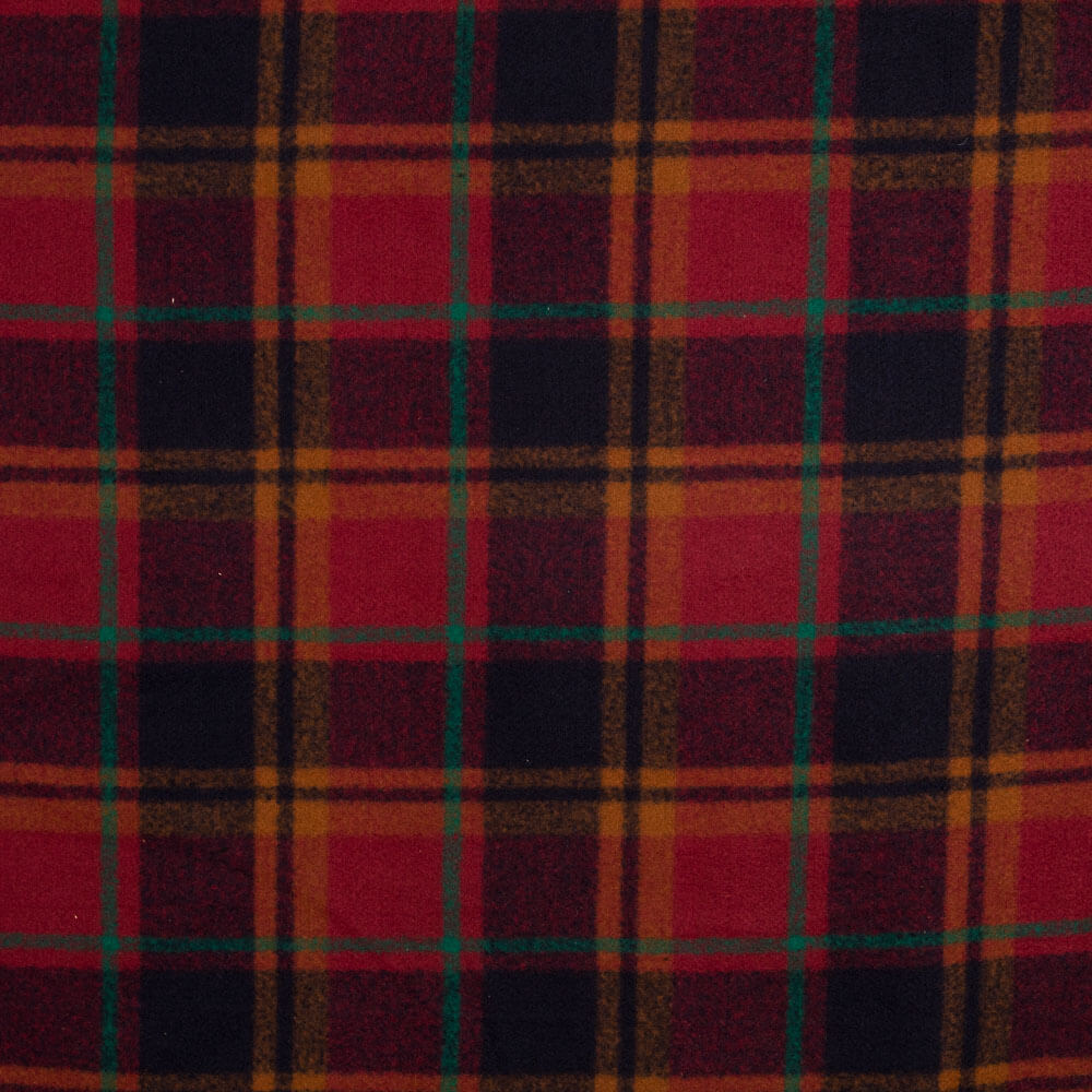 Mouflón Poliéster Cuadro Rojo - Ribes y Casals