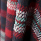 Mouflon Xadrez Encarnado e Dourado - Ribes y Casals