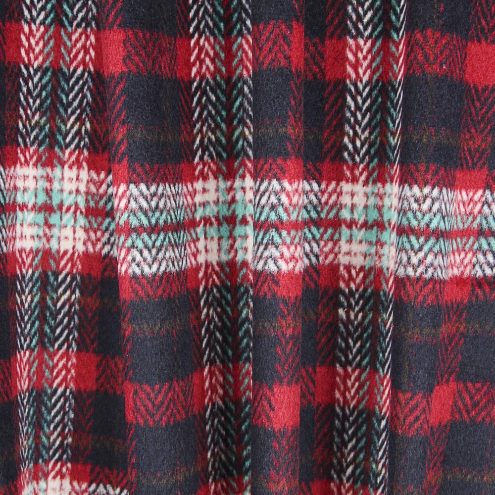 Mouflon Xadrez Encarnado e Dourado - Ribes y Casals