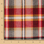 Mouflon Xadrez Laranja e Encarnado - Ribes y Casals