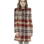 Mouflon Xadrez Laranja e Encarnado - Ribes y Casals