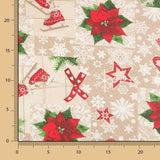 Mantel Anti Manchas Muérdago Clásico - Ribes y Casals