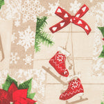 Mantel Anti Manchas Muérdago Clásico - Ribes y Casals