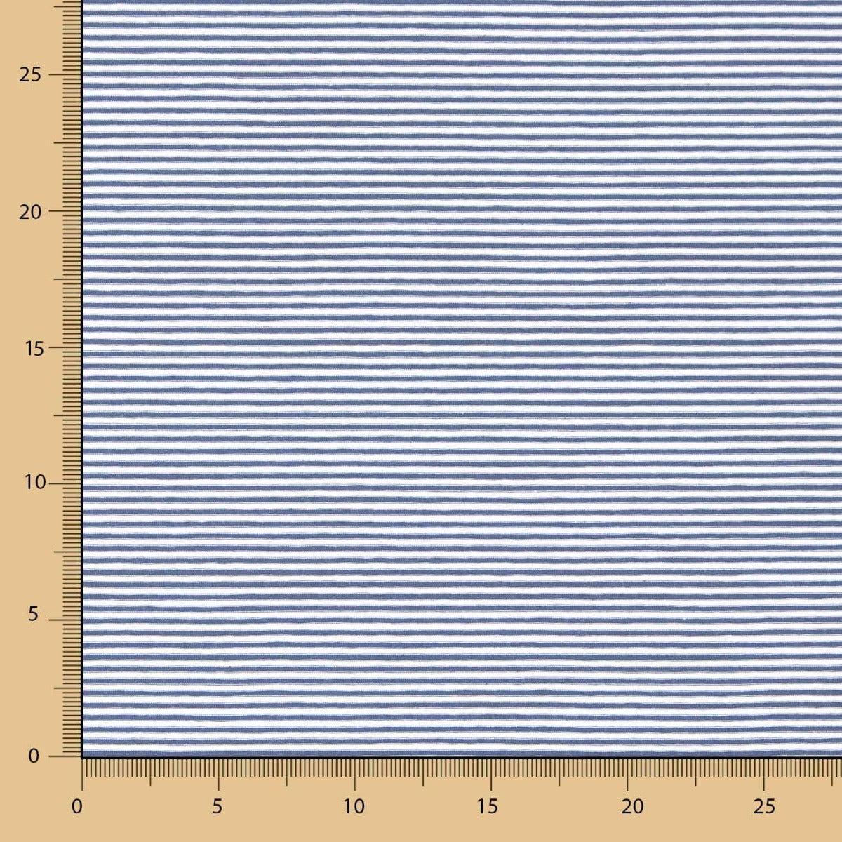 Malha Viscose Mini Listra Marinho - Ribes y Casals