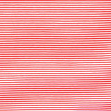 Malha Viscose Mini Listra Vermelha - Ribes y Casals