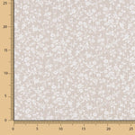 Musselina Algodão Flores Cinza - Ribes y Casals