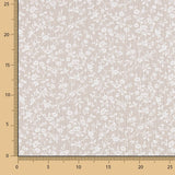 Musselina Algodão Flores Cinza - Ribes y Casals