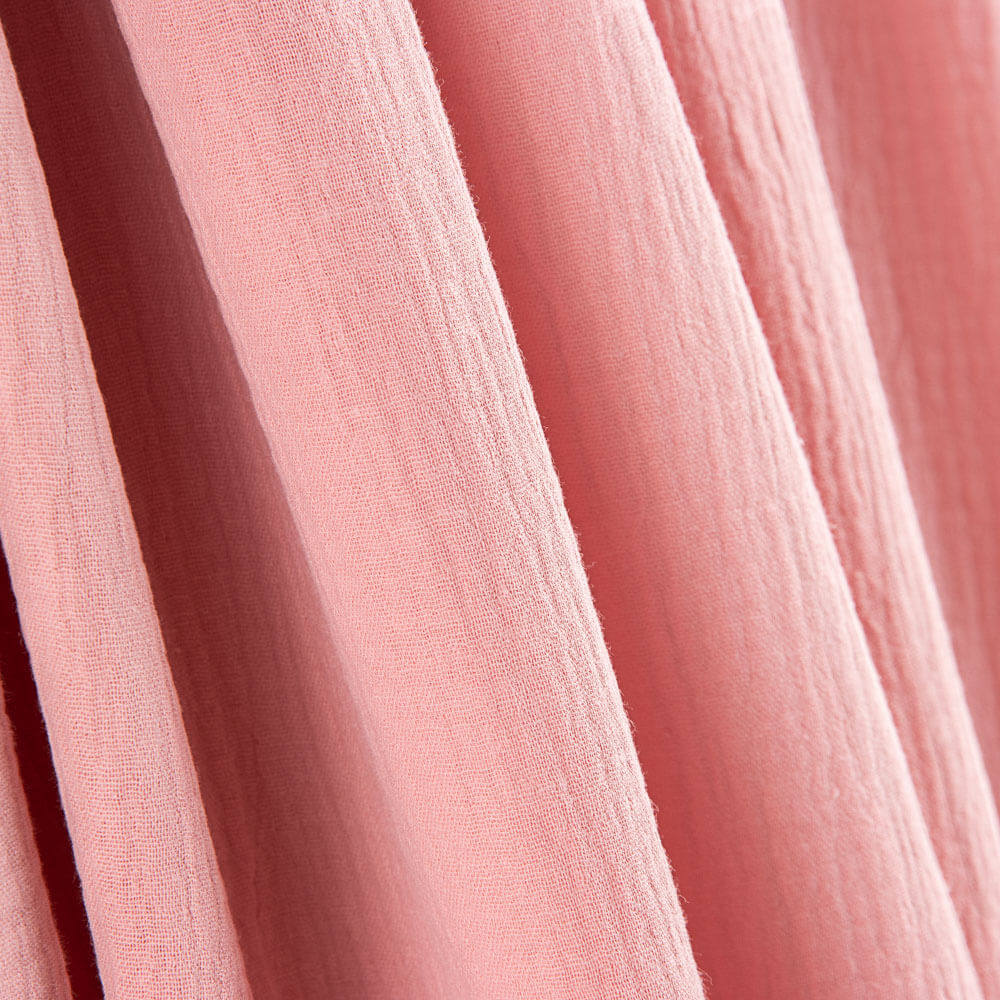 Muselina Algodão Rosa - Ribes y Casals