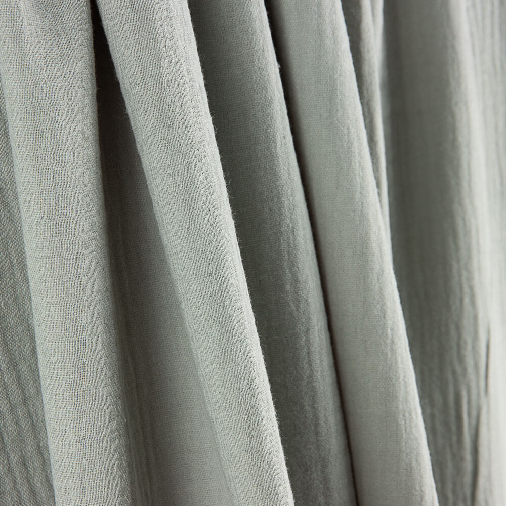 Muselina Algodão Verde Sálvia - Ribes y Casals