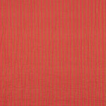 Musselina Dupla Face Listrada Vermelho-Ocre - Ribes y Casals