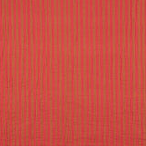 Musselina Dupla Face Listrada Vermelho-Ocre - Ribes y Casals