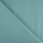 Musselina Dupla Gaze Azul Denim - Ribes y Casals