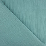 Musselina Dupla Gaze Azul Denim - Ribes y Casals