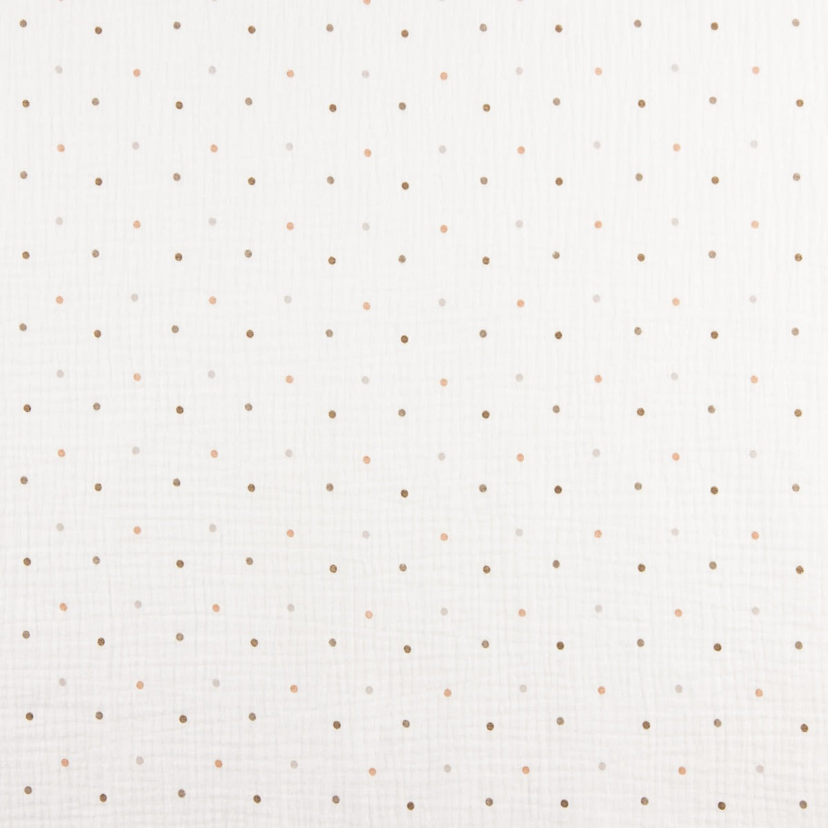 Musselina Estampada Soft Dots Bege - Ribes y Casals
